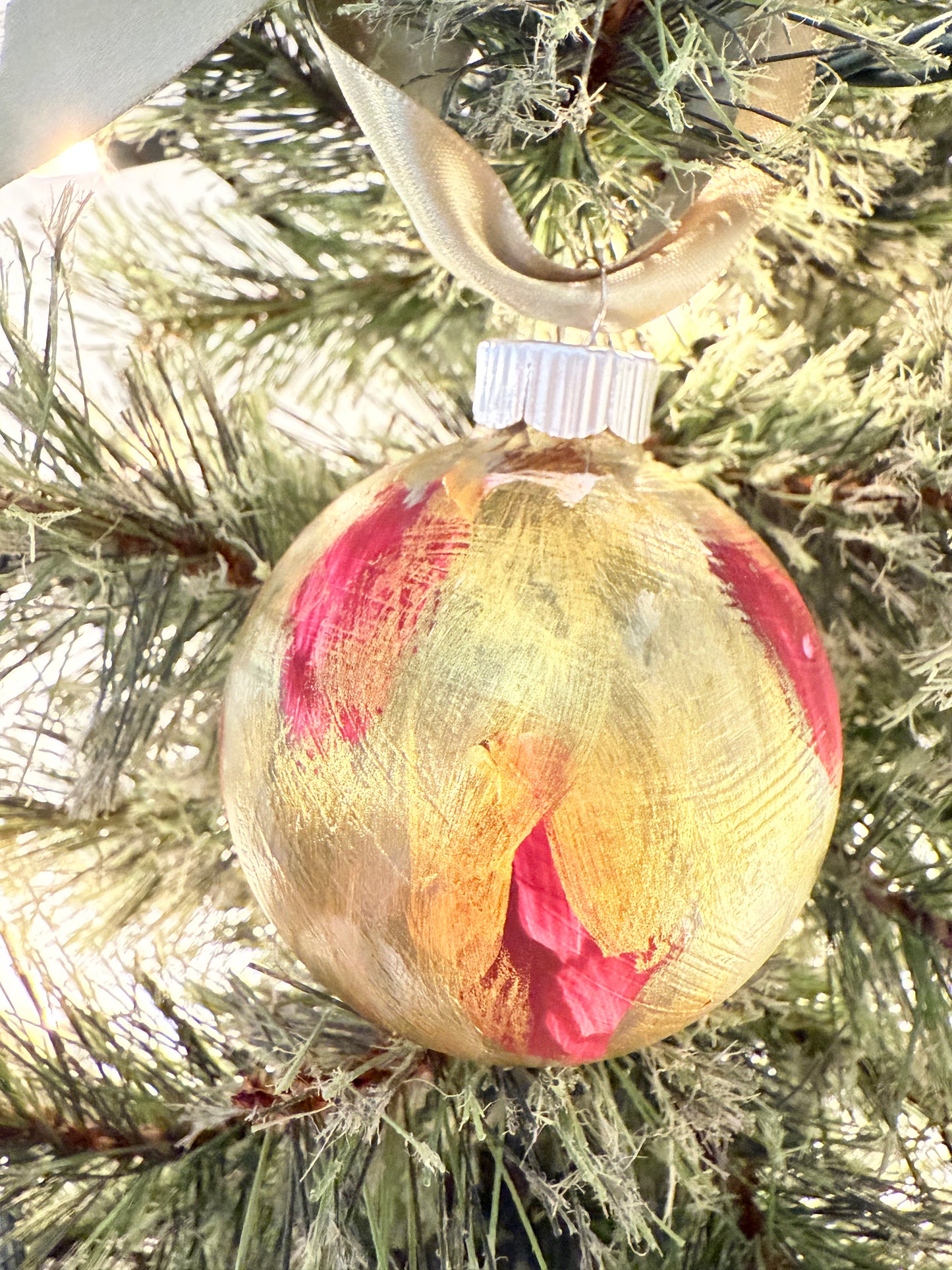 Ornaments - Merry Marbled Design