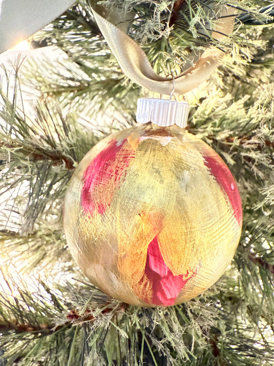 Ornaments - Merry Marbled Design